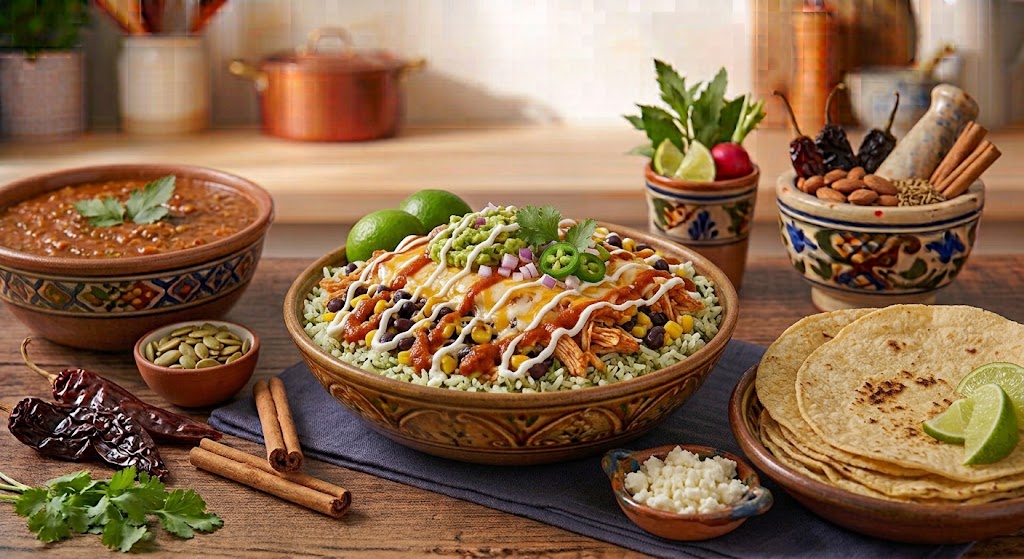 Chicken Enchilada Bowl