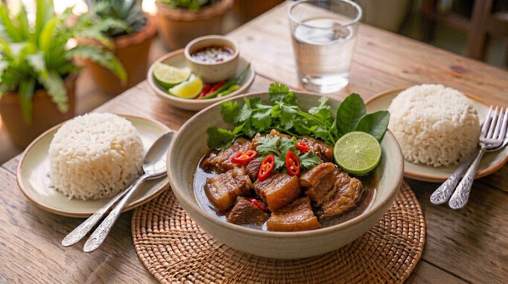 Braised pork