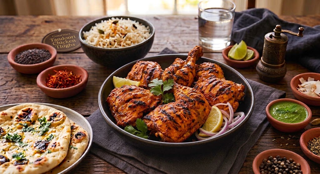 Tandoori chicken thigh