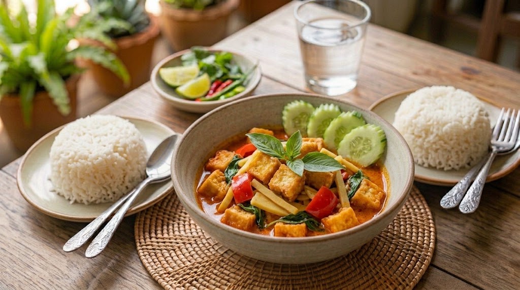 Red Curry Tofu