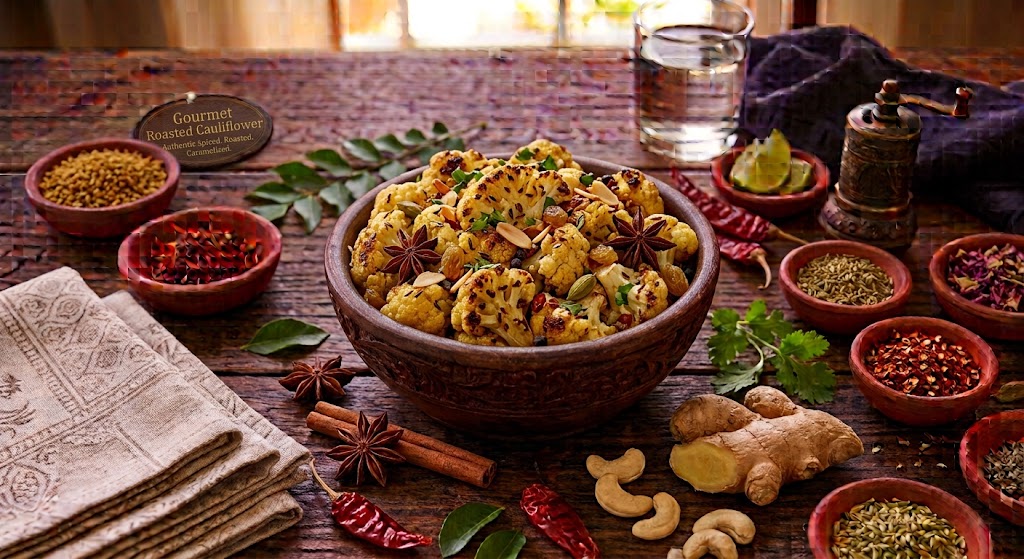 Roasted cauliflower