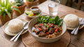 Braised beef