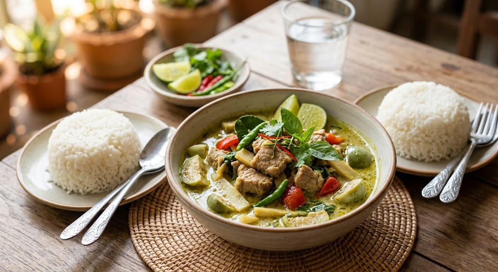 Thai Green Curry Pork