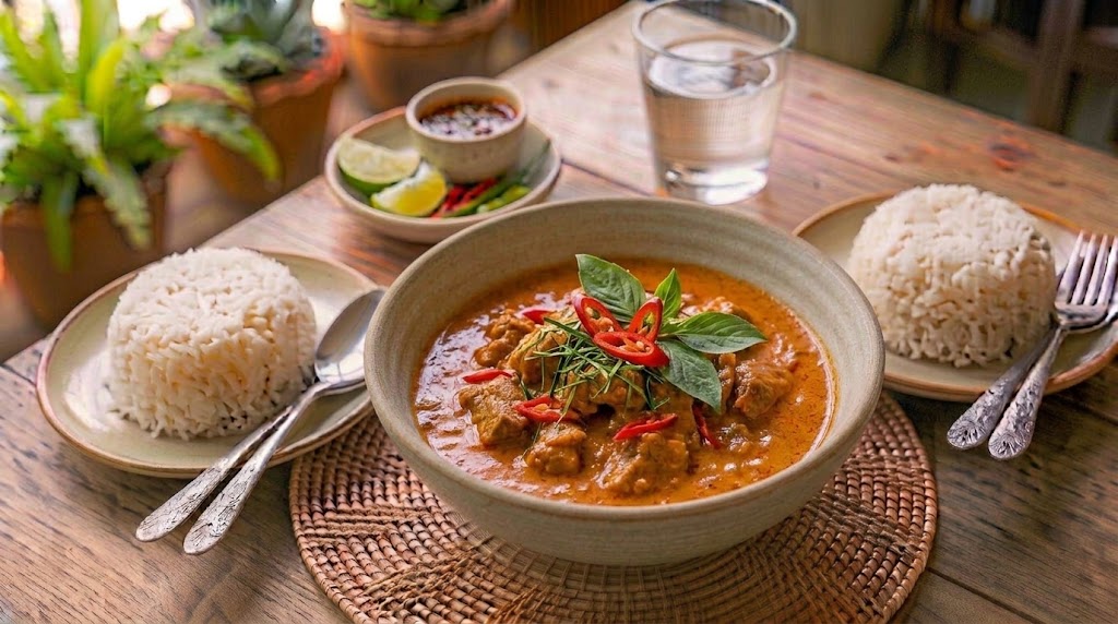 Panang coconut curry
