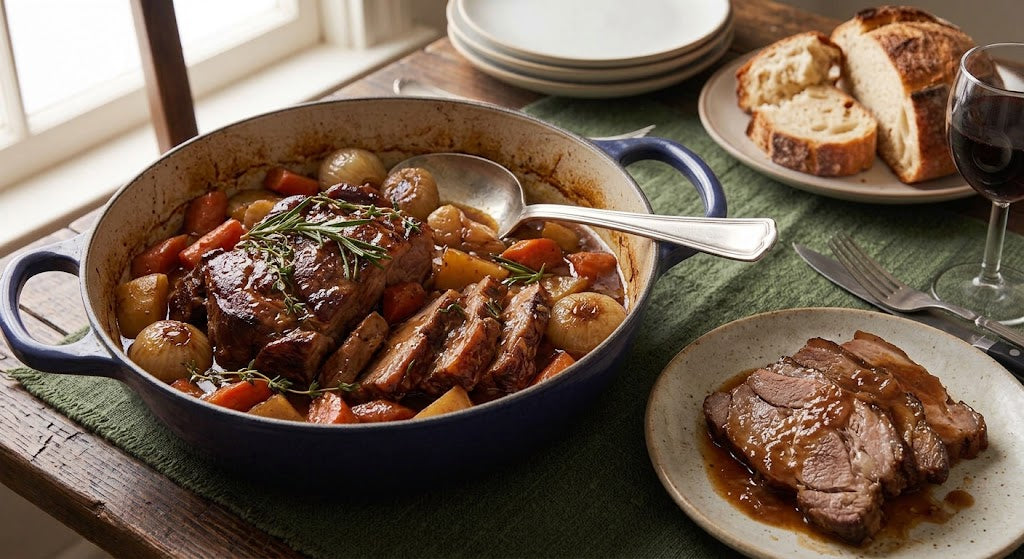 Braised pork