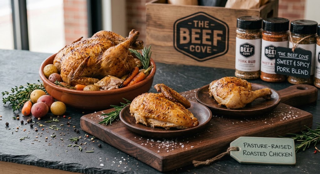 Roasted chicken