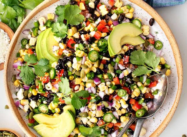 Black beans & corn