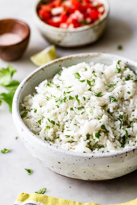 Cilantro rice