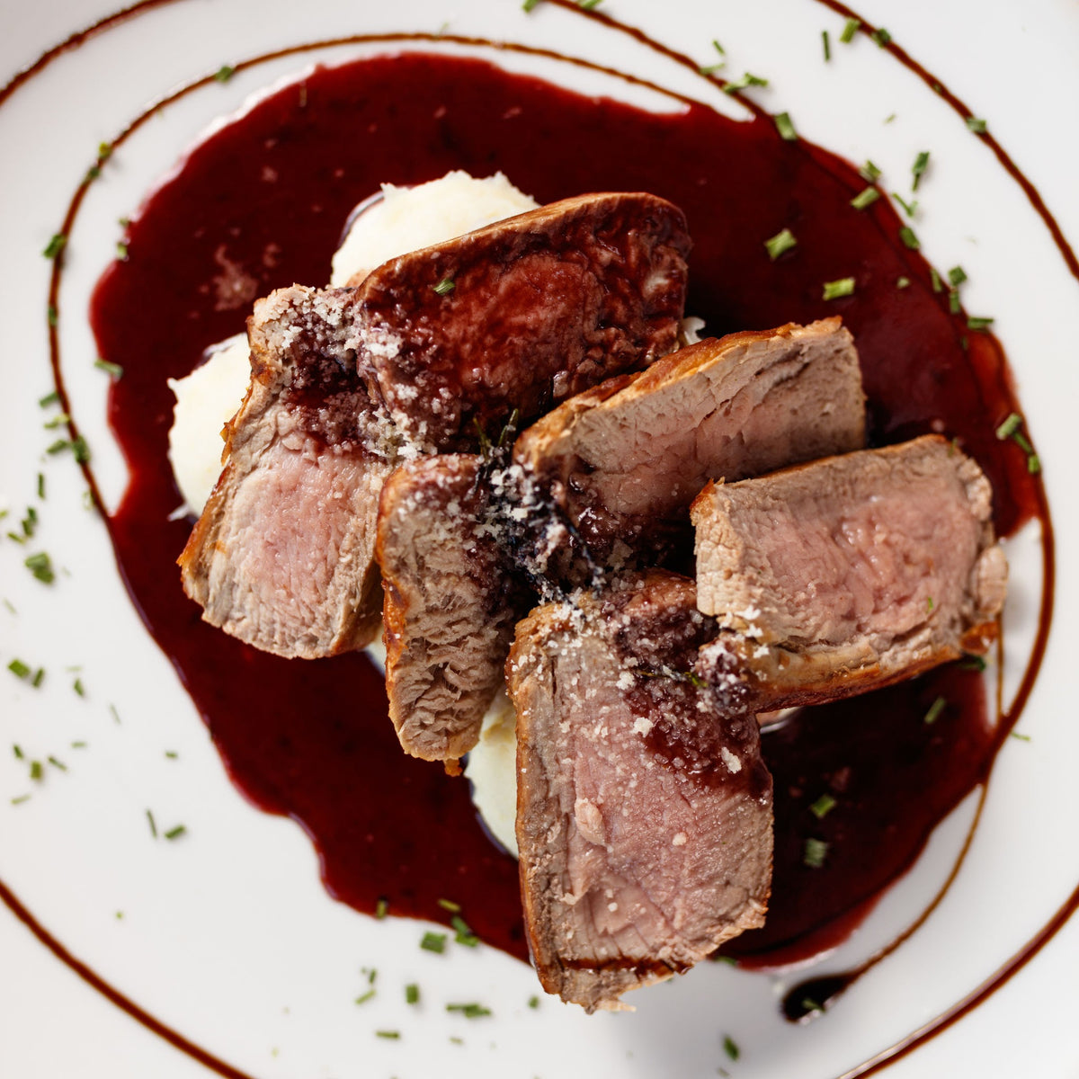 Red wine jus